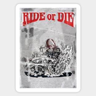 Ride or Die - Masked man issue Sticker